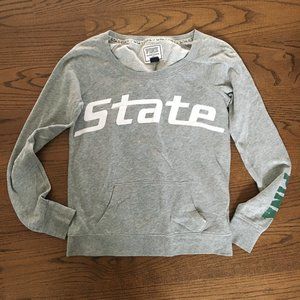 PINK Victoria's Secret Michigan State Sweatshirt